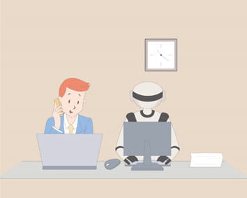 「RPA」とは人間と同じようにロボットが会社の席に座ってお仕事（!?）