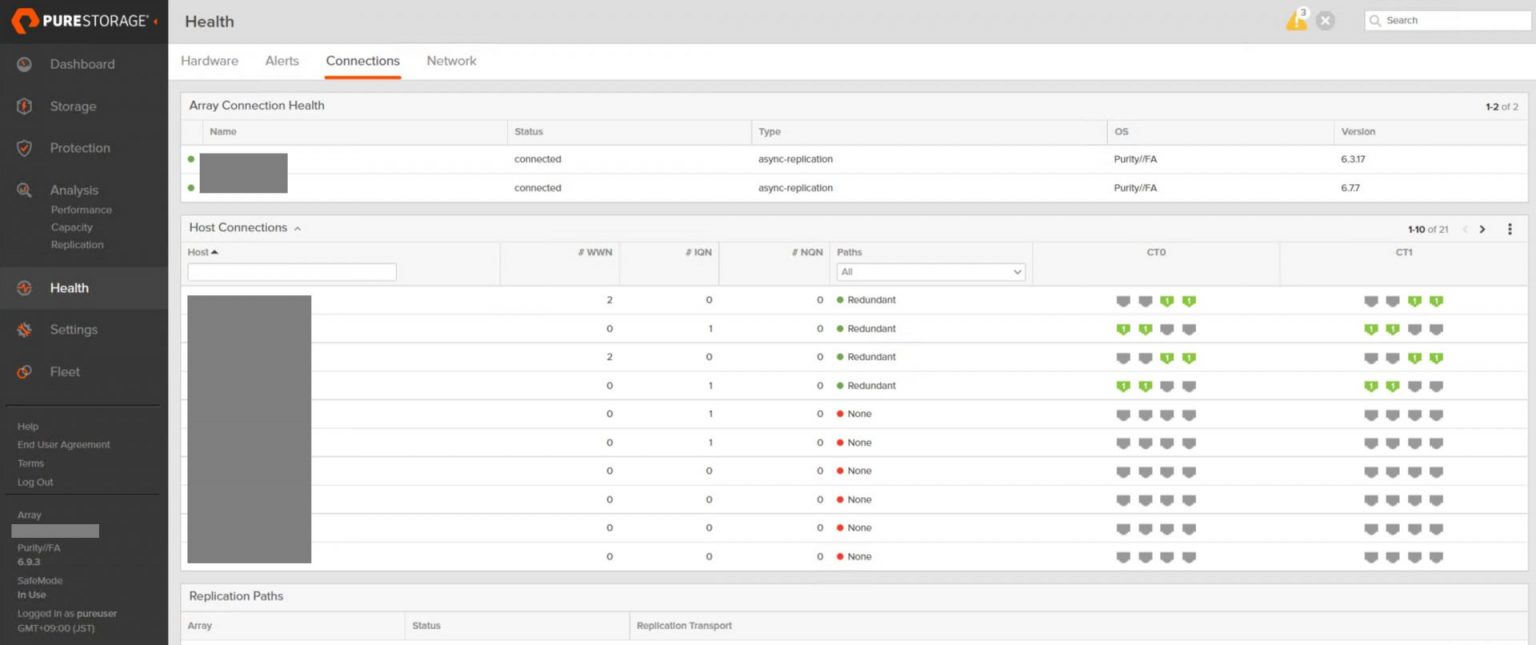 Everpure（旧：Pure Storage）FlashArray GUIの使い方 | 東京エレクトロンデバイス株式会社