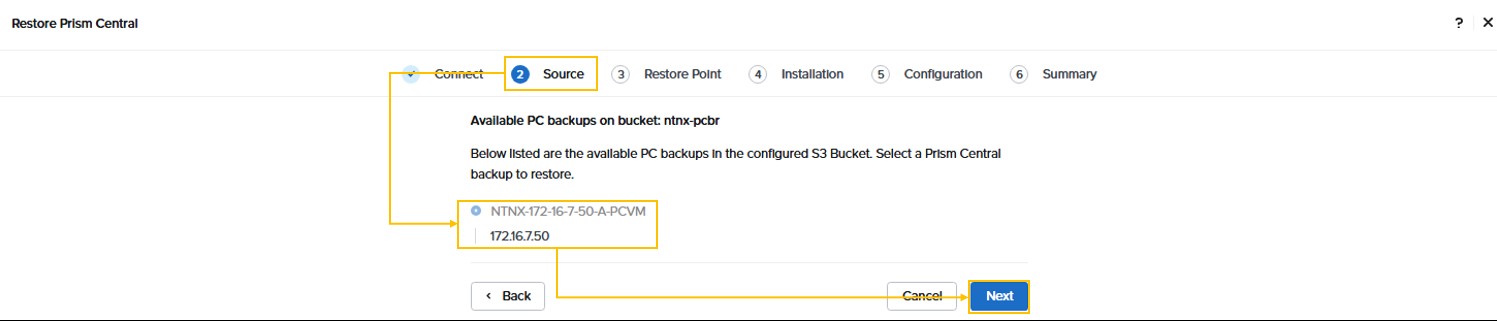 復元 (リストア) の流れ5