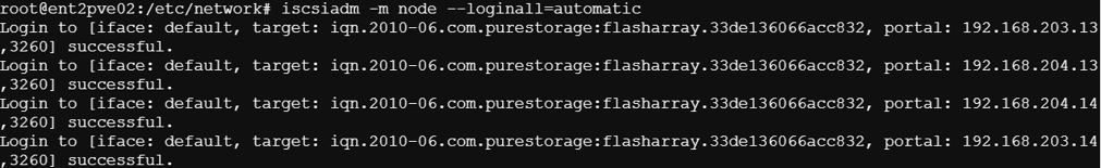 iSCSI接続の流れの図7