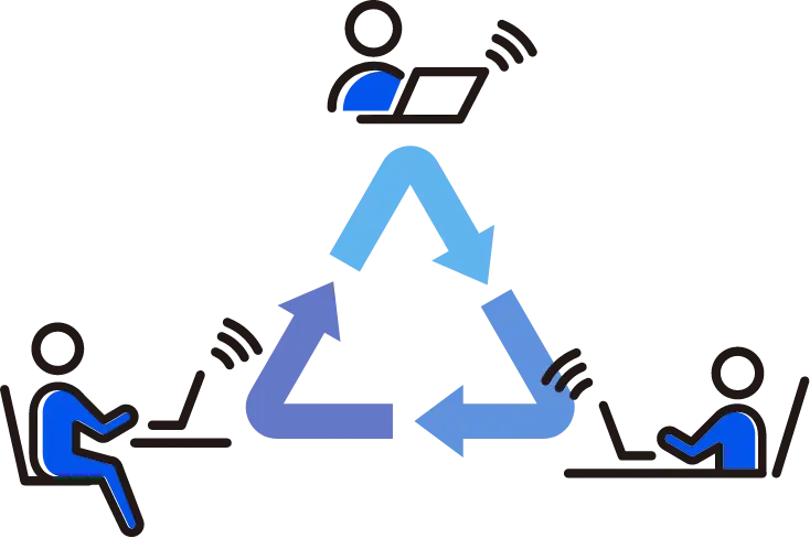 対応漏れ・属人化を防止イメージ